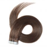 20 Streifen (40g/50g) Dunkelbraun #2 Tape in Extensions