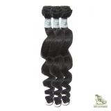 Echthaar Tressen Gewellt (Loose Wave)