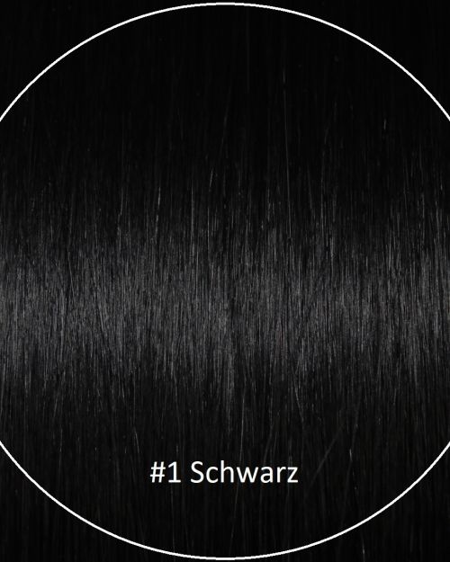 20 Streifen (40g/50g) Schwarz #1 Tape in Extensions